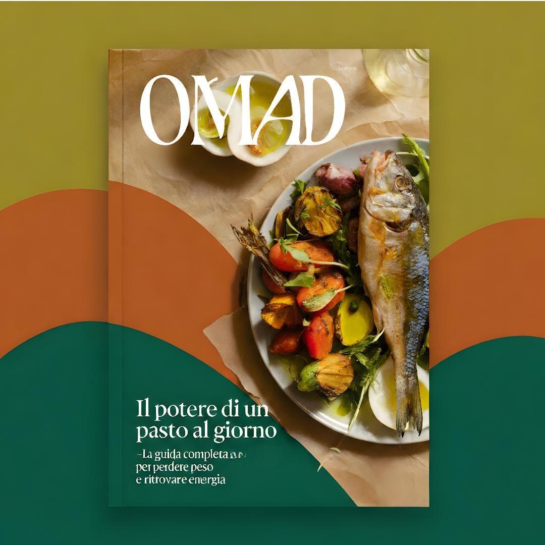 OMAD: Il Potere di Un Pasto al Giorno - La Guida Completa per Perdere Peso e Ritrovare Energia